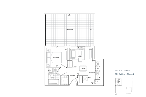 Suite A-450 floorplan