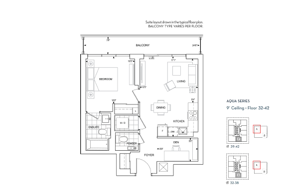 Suite B-604 floorplan