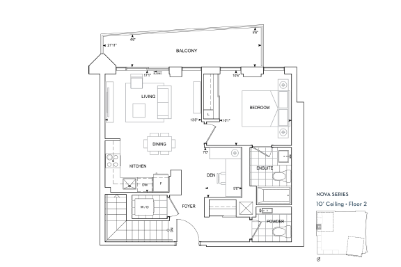 Suite B-780 floorplan