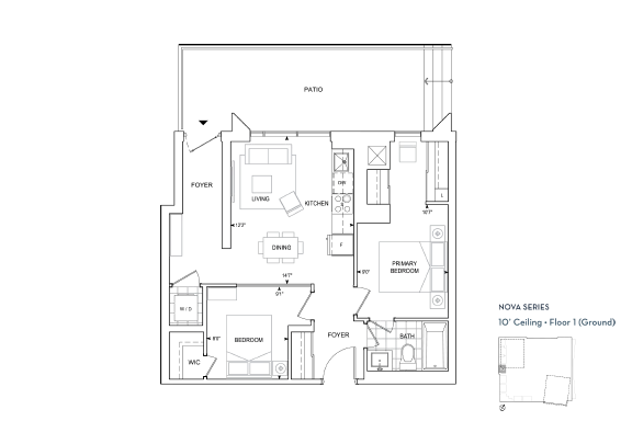Suite C-704 floorplan