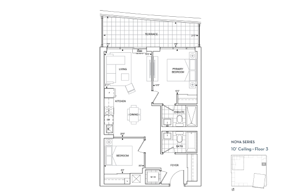 Suite C-708 floorplan