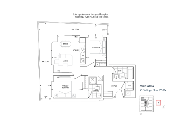 Suite C-716 floorplan