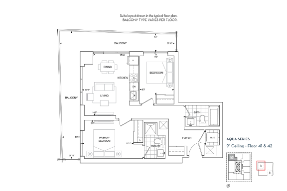 Suite C-718 floorplan
