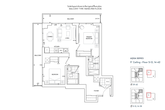 Suite C-796 floorplan