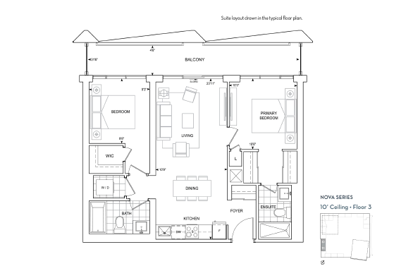 Suite C-808 floorplan