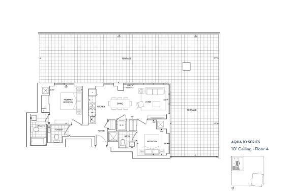 Suite C-848 floorplan