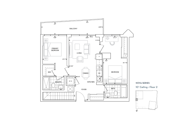 Suite C-907 floorplan