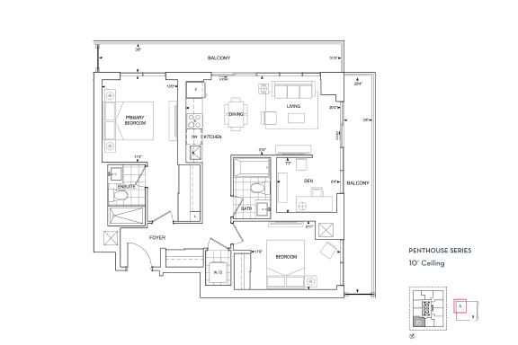 Penthouse D-902 floorplan