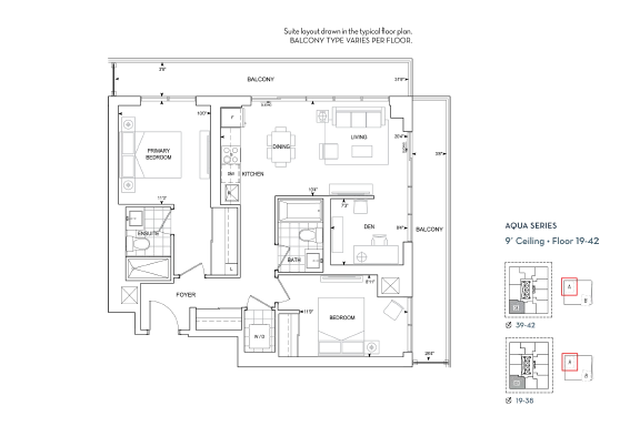 Suite D-902 floorplan
