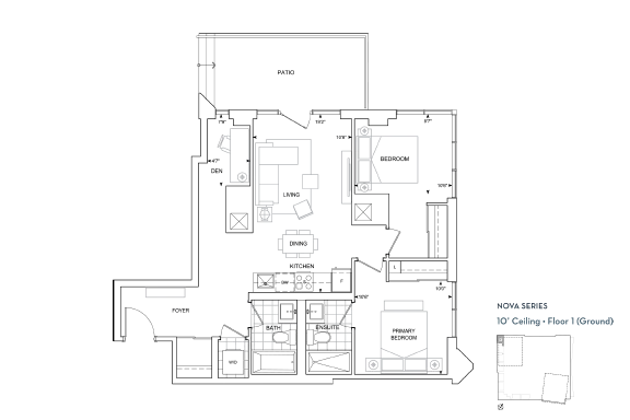 Suite D-905 floorplan