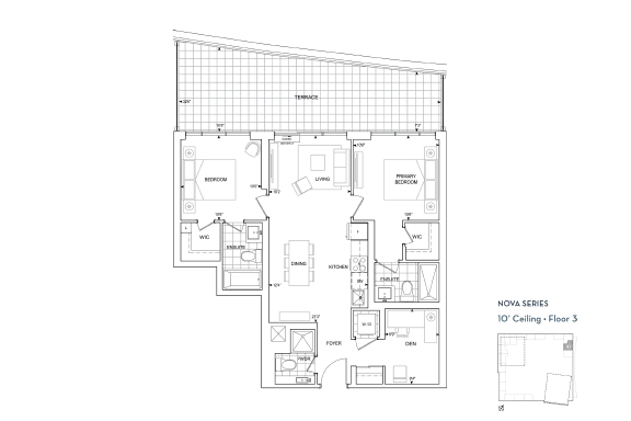 Suite D-912 floorplan