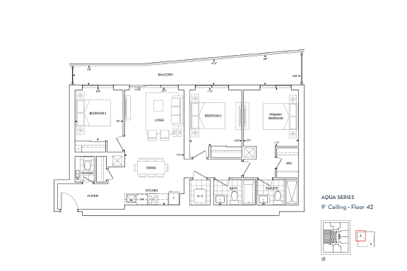 Suite E-1131 floorplan